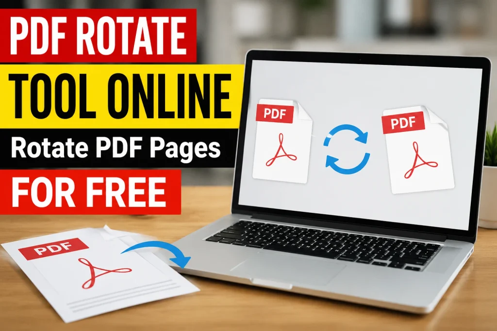 PDF Rotate Tool Online – Rotate PDF Pages for Free