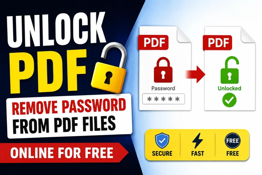 Unlock PDF – Remove Password from PDF Files Online for Free